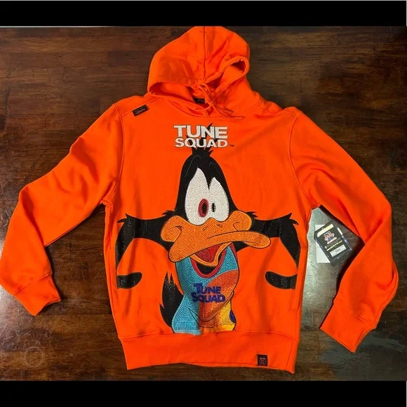Tune Squad Hoodie Sz various orange - Picture 2 of 5